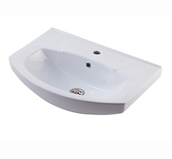 Mixline Тумба с раковиной Прометей 65/82 белая – фотография-6