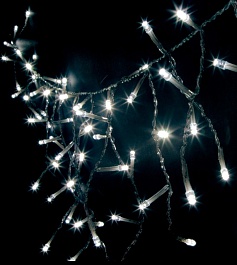 Feron Гирлянда-бахрома Дождь CL17 410 LED, белый – фотография-1