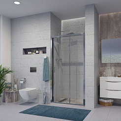 Niagara Душевая дверь в нишу Nova NG-62-10A – фотография-2