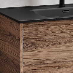 Sancos Тумба с раковиной Libra Floor 90 дуб чарльстон раковина Element 91 CN7002MB – фотография-4