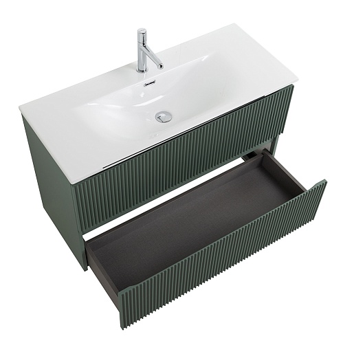 BelBagno Тумба под раковину Uno mini 100 подвесная Еловый матовый – фотография-10