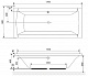 Am.Pm Панель фронтальная для ванны Admire 180x80 – картинка-6