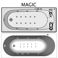 Kolpa San  Акриловая ванна Tamia MAGIC 170 – фотография-3