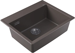 Florentina Мойка кухонная Тоскана 620 серый шелк – фотография-2