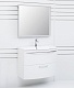 De Aqua Мебель для ванной Лонг 90, зеркало Алюминиум – фотография-15