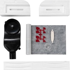 BERGES Wasserhaus Душевой лоток B1 Keramik 600 094117 бронза – фотография-8