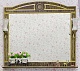 Sanflor Мебель для ванной Адель 100 венге, патина золото – фотография-12