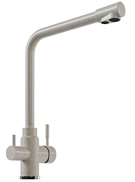 Mixline Смеситель для кухни 35k ML-GS13 (331) белый – фотография-2