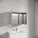 Sancos Зеркало-шкаф Evoke 90 с LED подсветкой SC8090 – картинка-14