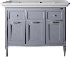 ASB-Woodline Тумба под раковину Гранда 105 grigio серый – фотография-1