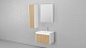 Velvex Мебель для ванной подвесная Klaufs 70 белая/дерево – фотография-23
