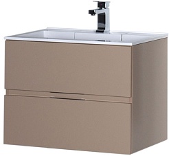 Aquanet Тумба с раковиной "Алвита 70" капучино – фотография-6