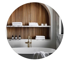 Зов Мебель для ванной Кито Флавио 80 подвесная белая – фотография-11