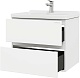 Onika Тумба под раковину Эвада 70 подвесная белая – картинка-11
