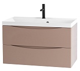 BelBagno Тумба с раковиной Marino 80 подвесная Capucino Lucido