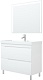 Corozo Мебель для ванной Юта 100 белая – фотография-20
