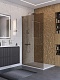BelBagno Душевая перегородка Uno UNO-L-1-TB-100-BR-Cr 100x200 профиль хром стекло бронза – картинка-11