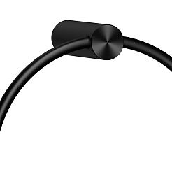 Raiber Полотенцедержатель Graceful RPB-80006 матовый черный – фотография-2