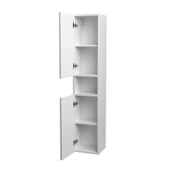 Зов Шкаф-пенал Дион 30 матовый белый – фотография-2