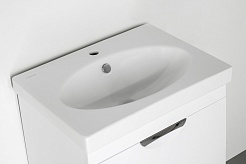 Style Line Тумба с раковиной Жасмин-2 60 Люкс белая – фотография-10