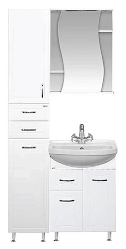 Misty Тумба с раковиной Классик 55 с 1 ящиком – фотография-4