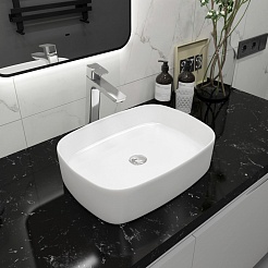 Teymi Раковина накладная в ванную Solli 51 artceramic белая T50209 – фотография-10