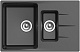 Ewigstein Мойка кухонная Gerd 60KF антрацит – фотография-6