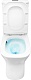 Azario Унитаз-компакт Milagro AZ-8502 безободковый с бачком с сиденьем микролифт белый – картинка-21