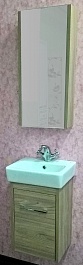 Sanflor Мебель для ванной Ларго 2 40 R вяз швейцарский – фотография-1