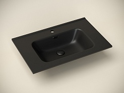 Sancos Тумба с раковиной Urban 70 дуб чарльстон раковина Element 71 CN7007MB – фотография-6