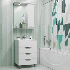 Mixline Тумба под раковину Этьен 58 белая – фотография-3