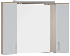 Aquanet Зеркальный шкаф "Тиана 100" светлый дуб (172806) – фотография-1