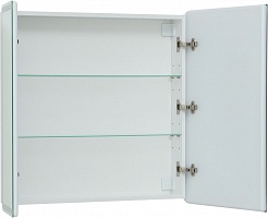 Aquanet Зеркальный шкаф Оптима 70 белый – фотография-4