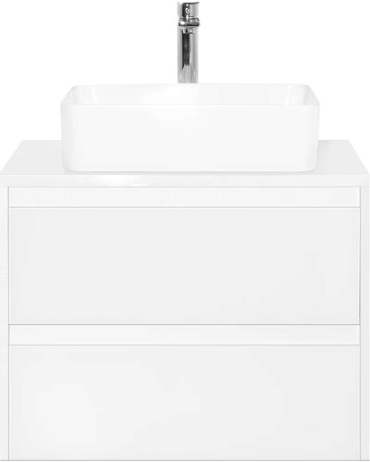 Style Line Тумба с раковиной Монако 70 Plus осина бел/бел лакобель – фото-1