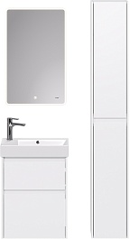 Dreja Мебель для ванной Slim 55 подвесная белая – фотография-2