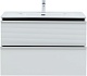 Aquanet Тумба с раковиной Вита 100 Flat подвесная белая матовая – картинка-26