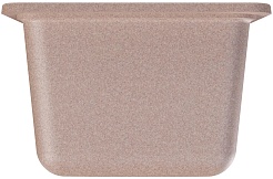 Florentina Мойка кухонная дополнительная Вега 160 песочная – фотография-3