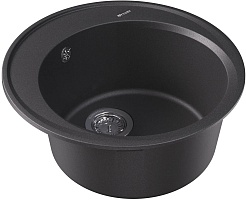 Florentina Мойка кухонная Лацио 510 черная – фотография-2