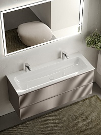 Sancos Тумба с раковиной Snob R 120 doha soft раковина Grace 121 CN7016 – фотография-3