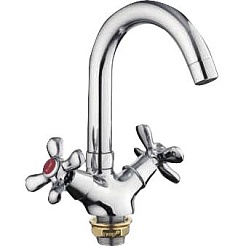 Frap Смеситель для раковины H731 F13731-B хром – фотография-1