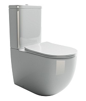 Ceramicanova Унитаз напольный пристенный с бачком Mia Rimless CN1801 белый