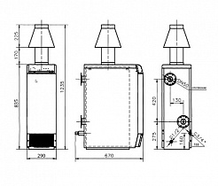 Bosch Напольный газовый котел Gaz 2000 FN 22 HN – фотография-2