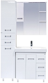 Misty Пенал для ванной Селена 35 R с б/к – фотография-3