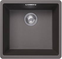 Florentina Мойка кухонная Мадена 400 серый шелк