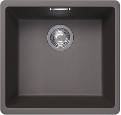 Florentina Мойка кухонная Мадена 400 серый шелк – фотография-1