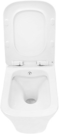 Azario Унитаз подвесной Nove AZ-9321B безободковый с функцией биде белый – фотография-9