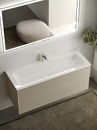 Sancos Мебель для ванной Snob R 120 beige soft – фотография-4