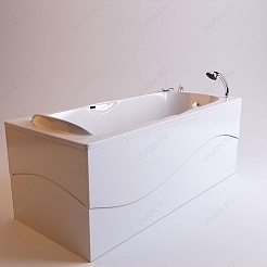 Фэма Экран фронтальный для ванны Фэма Алассио 150 стеклопластик с покрытием – фотография-3
