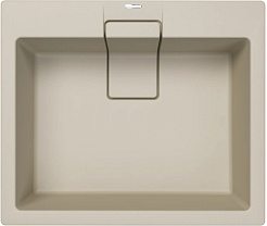 Florentina Мойка кухонная Ривьера 600 шампань – фотография-1