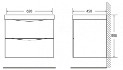 BelBagno Тумба с раковиной MARINO 650 Patinato Turchese – фотография-3